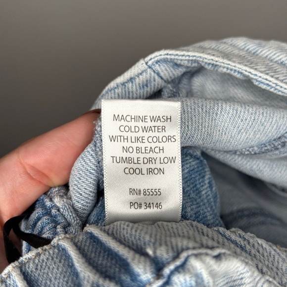 Pistola Daphne Strapless Denim Jumpsuit Light Wash Size S - Picture 8 of 8